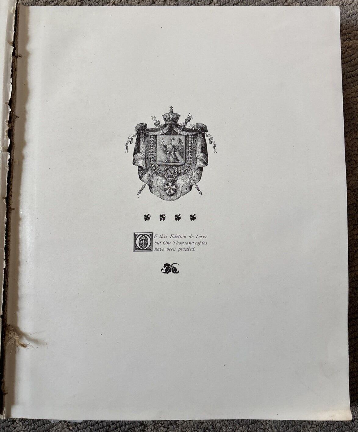 Vtg Napoleon’s Military Career, by M. B. Gibbs – 1895 – Deluxe Limited Edition