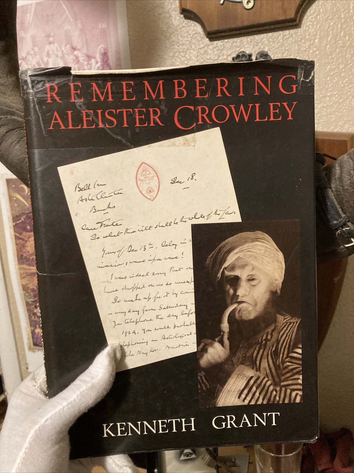 Remembering Aleister Crowley Kenneth Grant 1991 1st Ed Occult