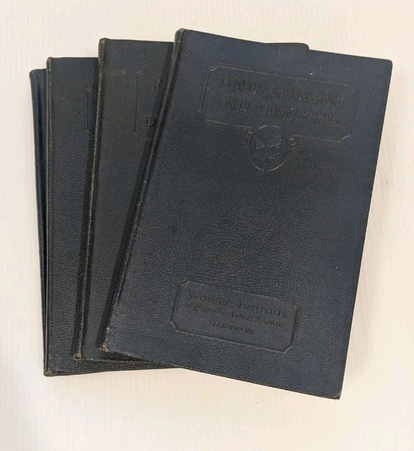 Lot of 4 Woman’s Institute of Domestic Arts & Sciences, 1920s Sewing & Design