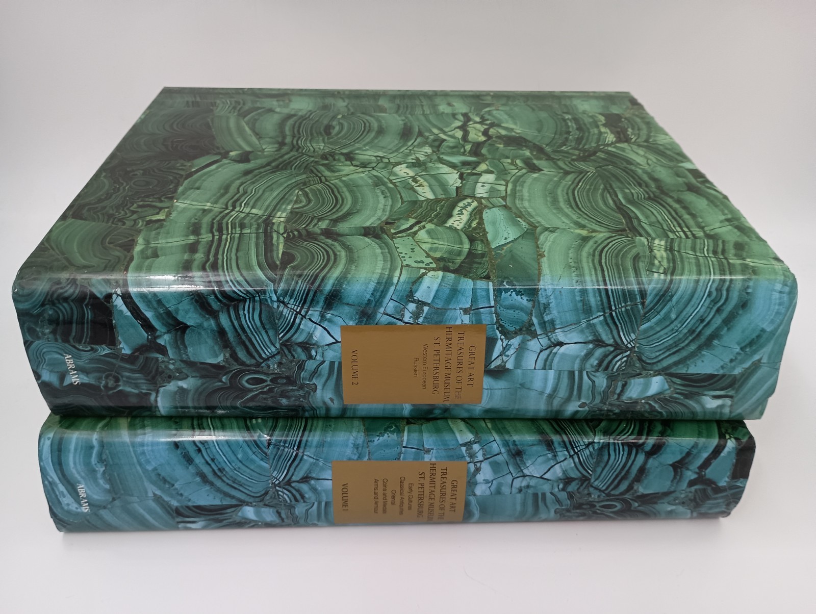 Great Art Treasures of the Hermitage Museum, St. Petersburg. 2-Volume Set.