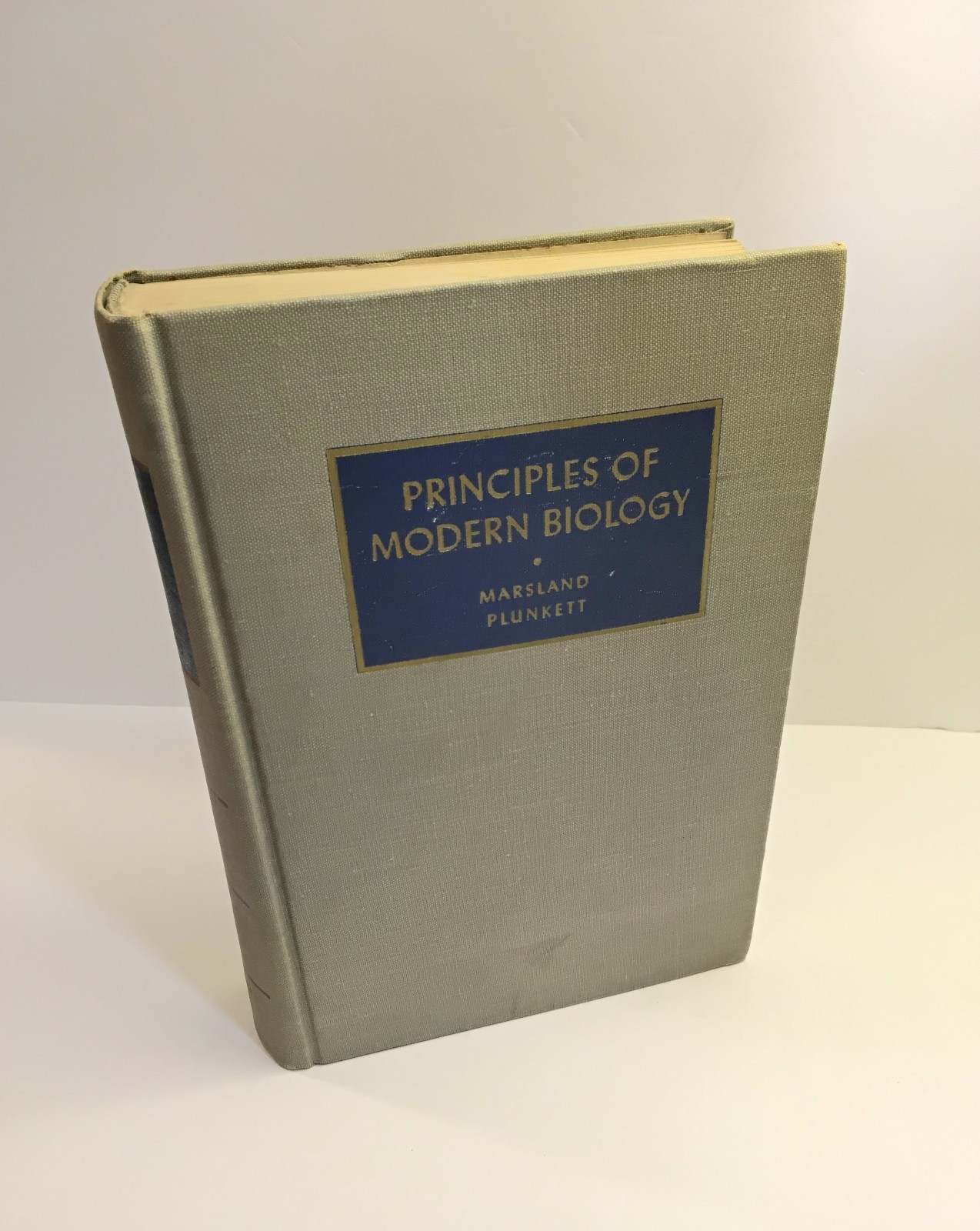 Principles of Modern Biology: Elements By Douglas Marsland – 1945 HC Henry Holt