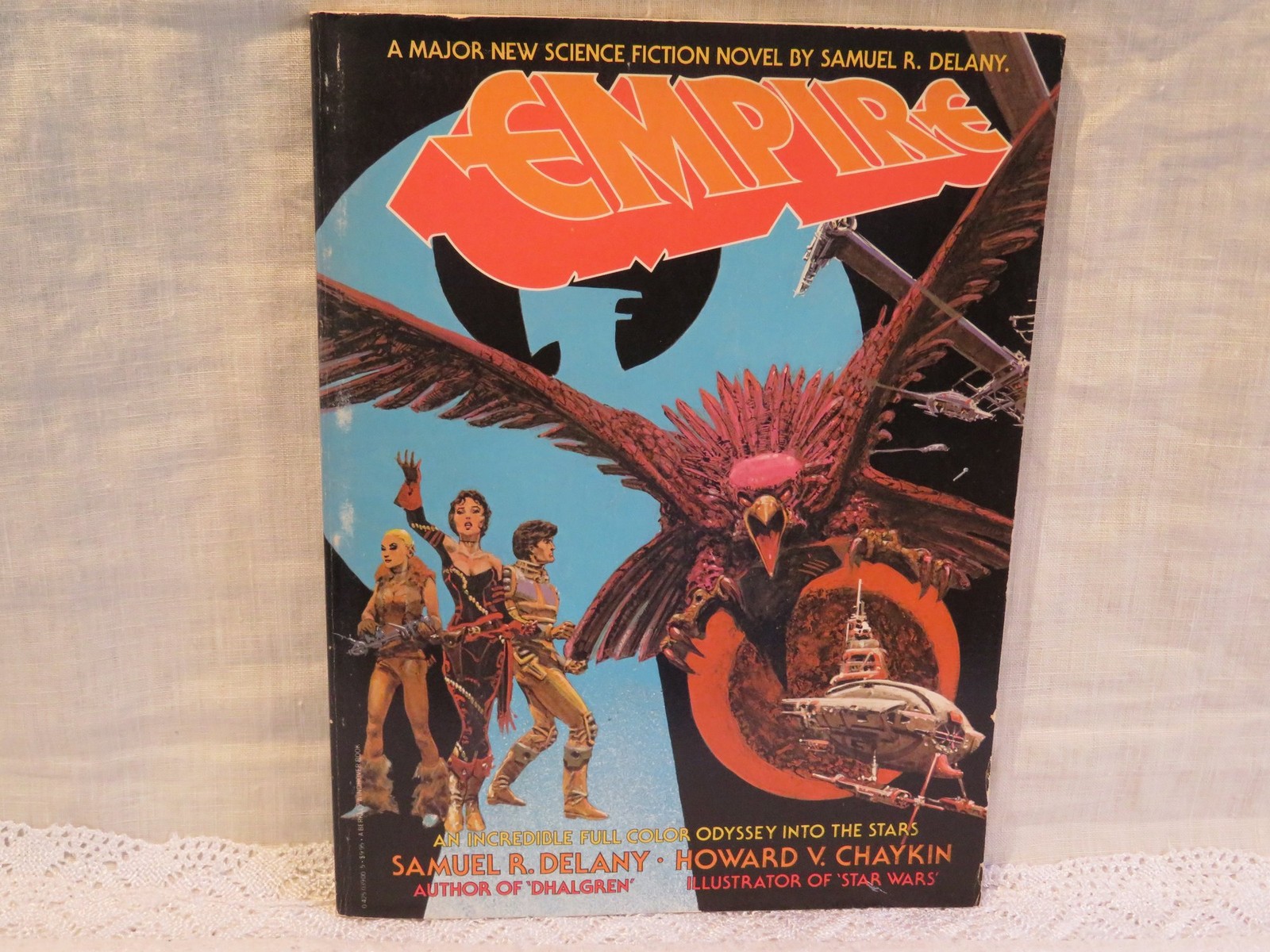 Samuel R Delany Empire Visual Novel Berkley 1978 1st Softcover SciFi Vintage
