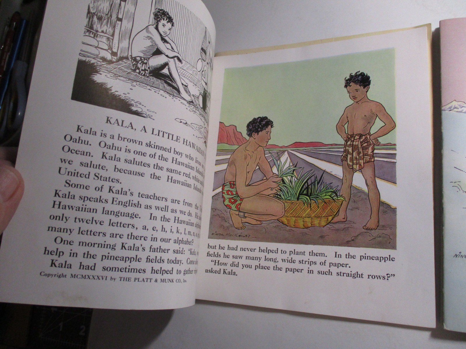 Four Foreign Cousins, 4 Books in this Box, Ninon MacKnight, Platt & Munk, 1937