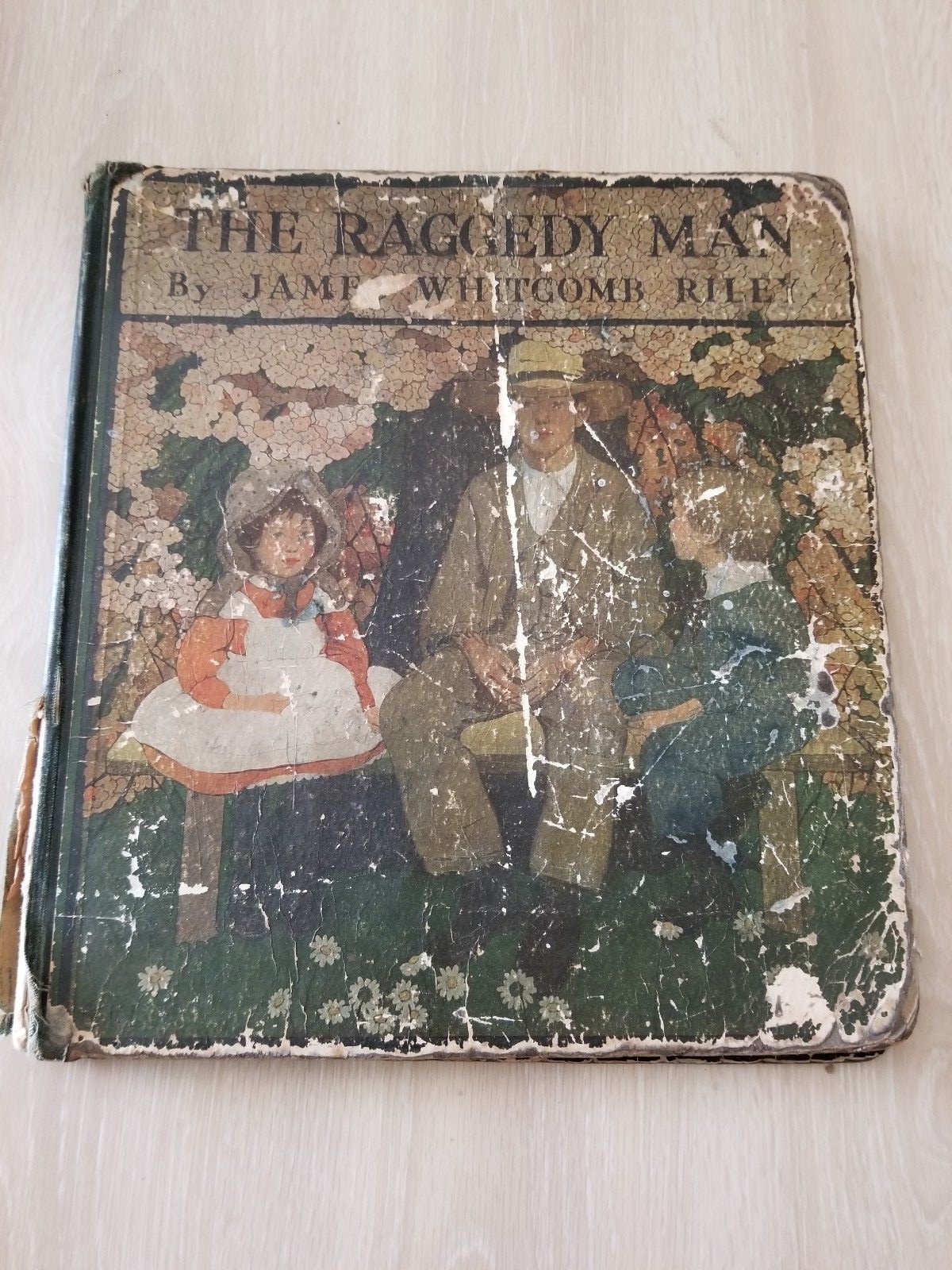 1907 The Raggedy Man By James Whitcomb Riley llIustrated By Ethel Franklin Betts
