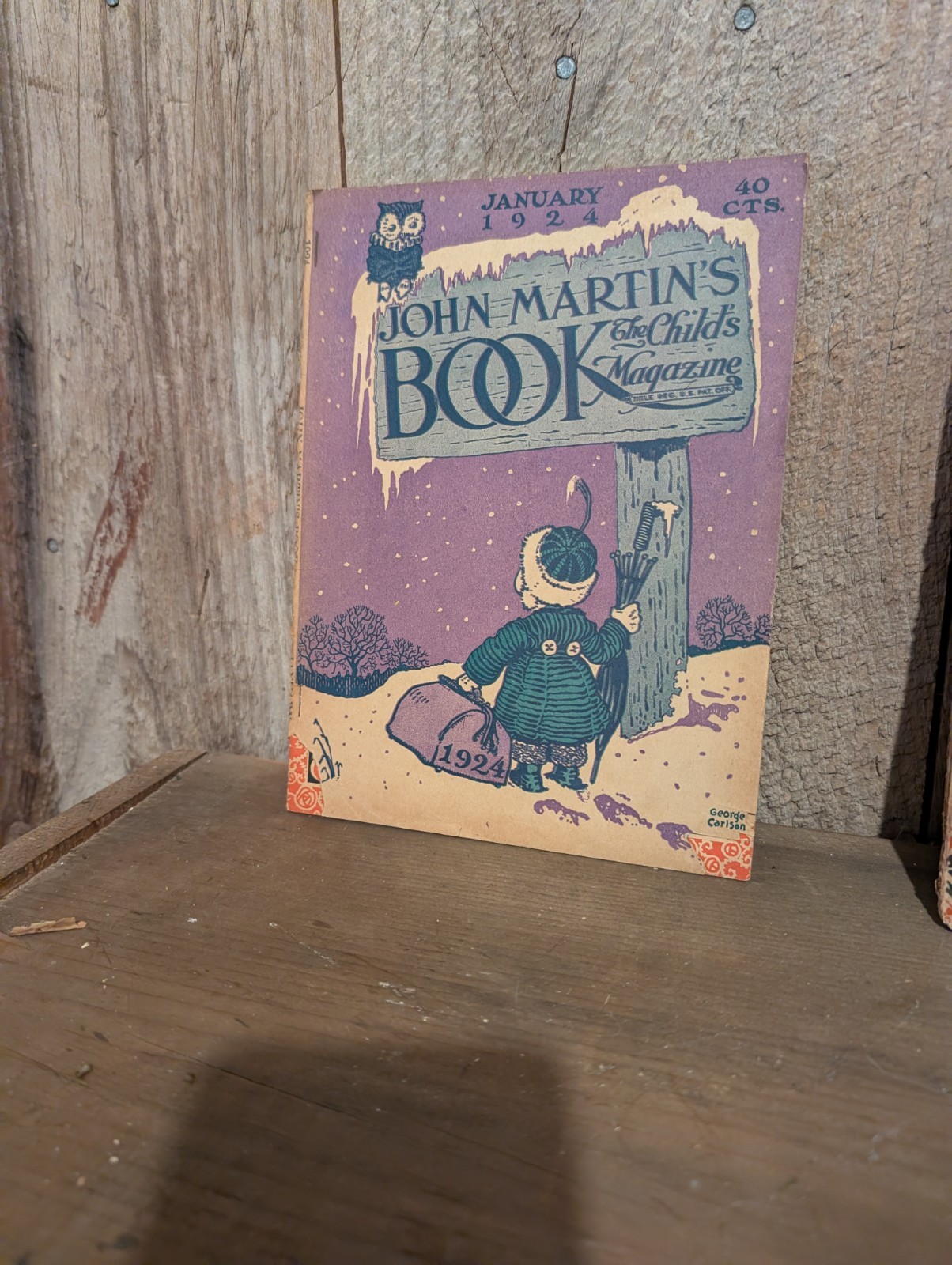 1924 John Martin’s Book, The Child’s Magazine. Eleven Total