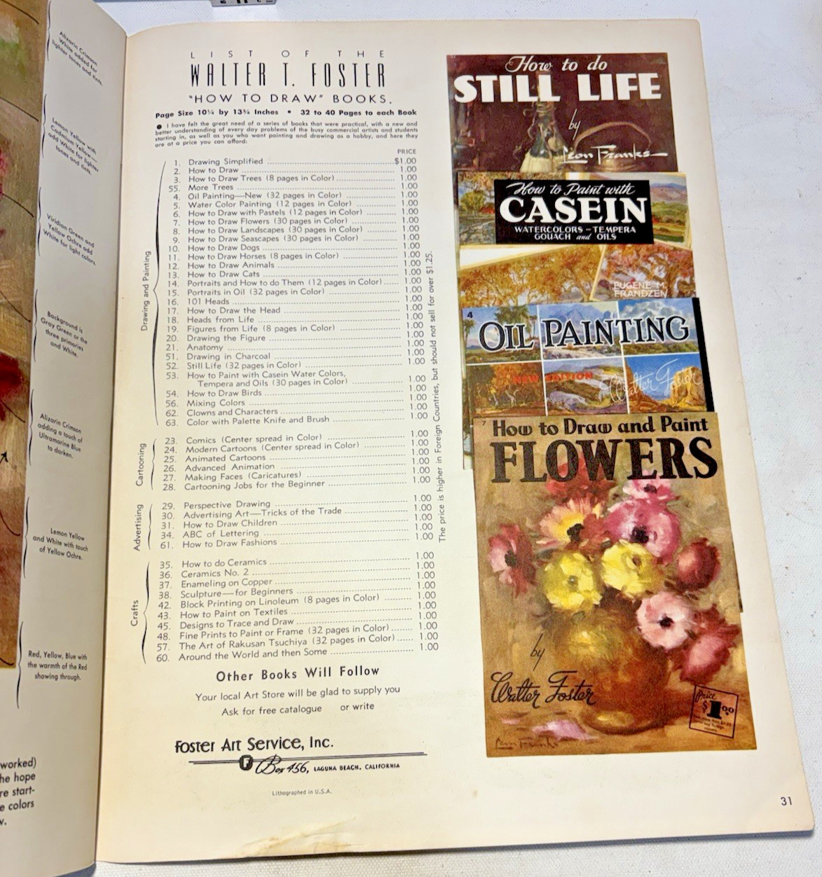 Vintage – How to Mix Colors and Materials To Use by Walter T. Foster