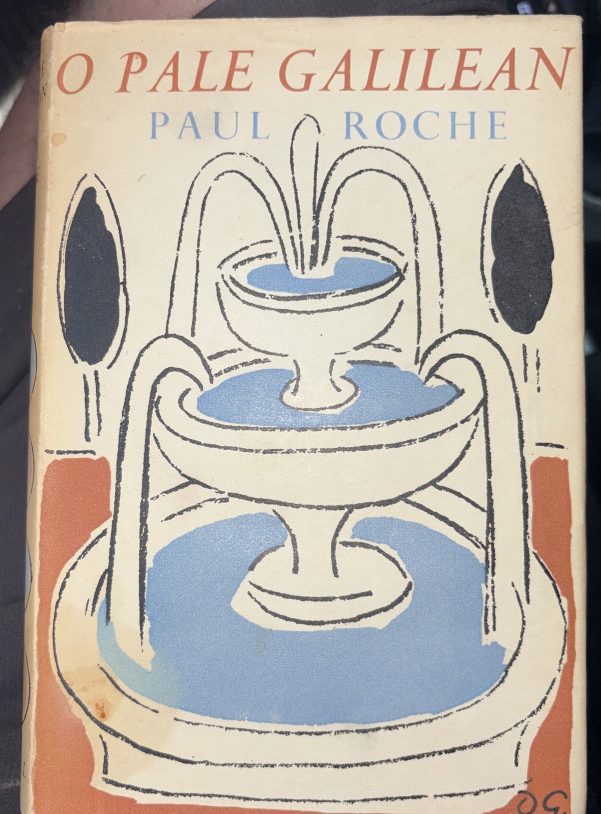 Paul Roche – O Pale Galilean – 1954 First Edition Print Hand Signed