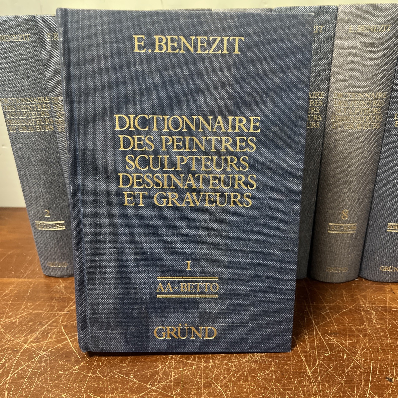 E. Benezit 10 Volume HC Set Dictionary Painters Sculptors etc 1976 France Grund