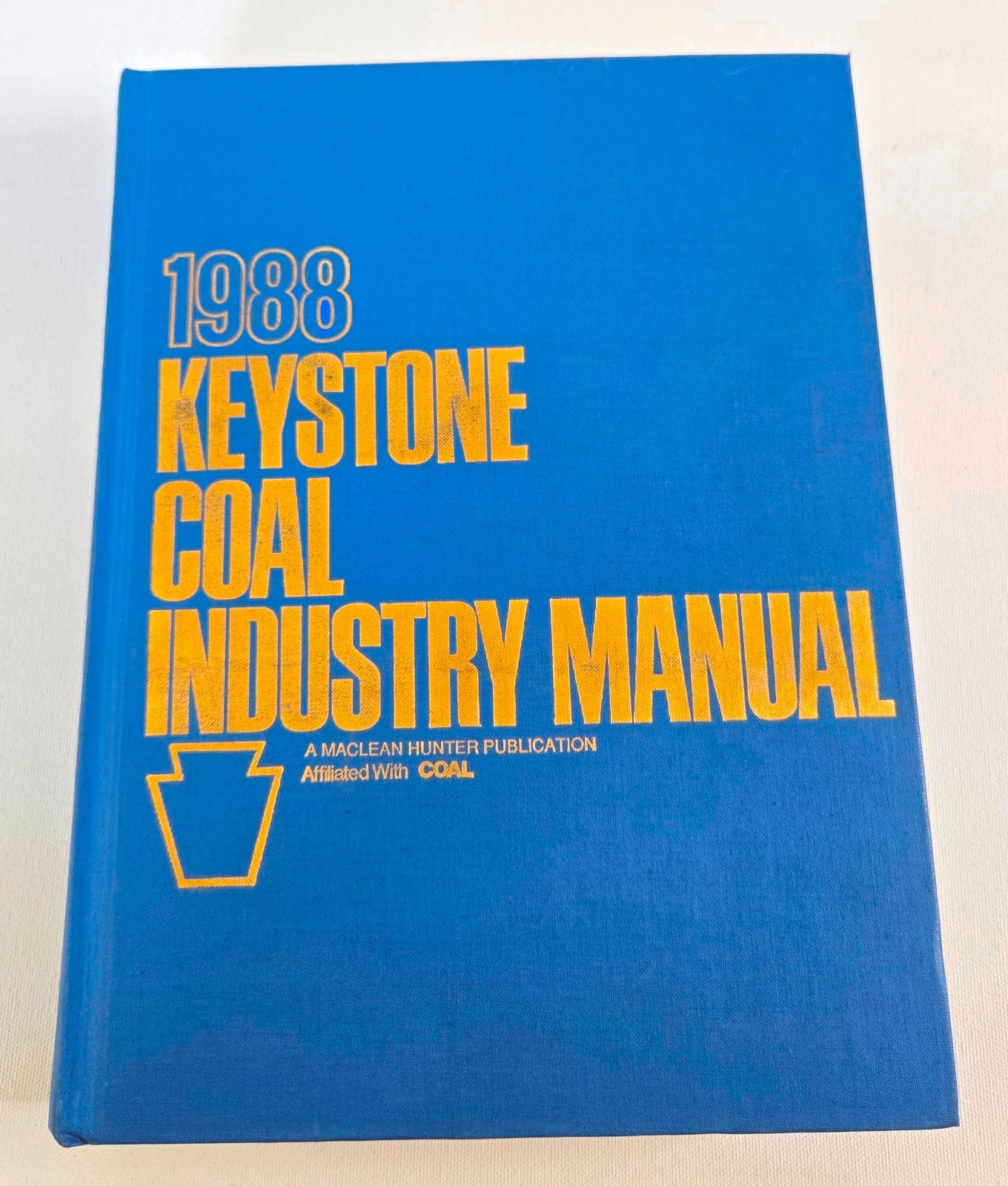 1988 Keystone Coal Industry Manual w/ MAPS (A Maclean Hunter Publication)