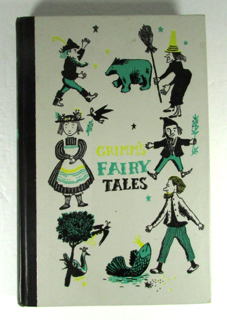 Nelson Doubleday Grimm’s Fairy Tales Illustrated Hardcover 1954
