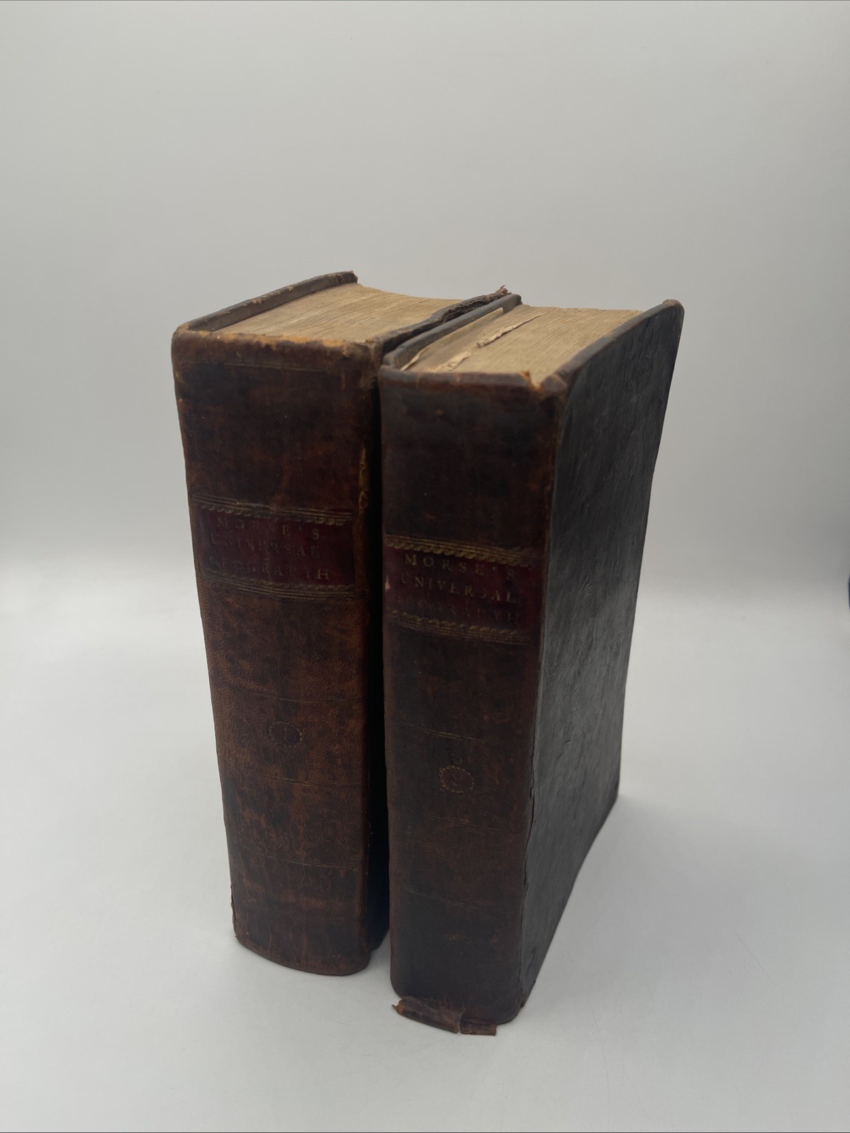 The American Universal Geography Or View By Jedidiah Morse / 1805 2vols Maps