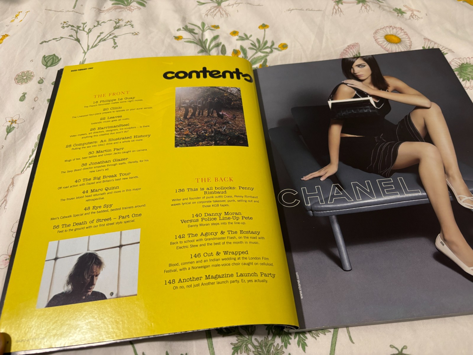 DAZED & CONFUSED Magazine May 2002 – Crass Martin Parr Jonathan Glazer