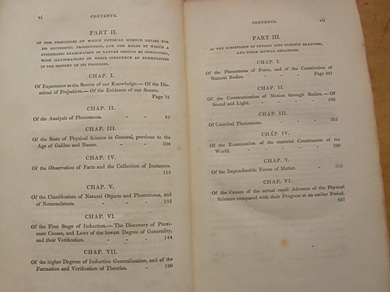 A Preliminary Discourse on the Study of Natural Philosophy – Herschel 1831 RARE