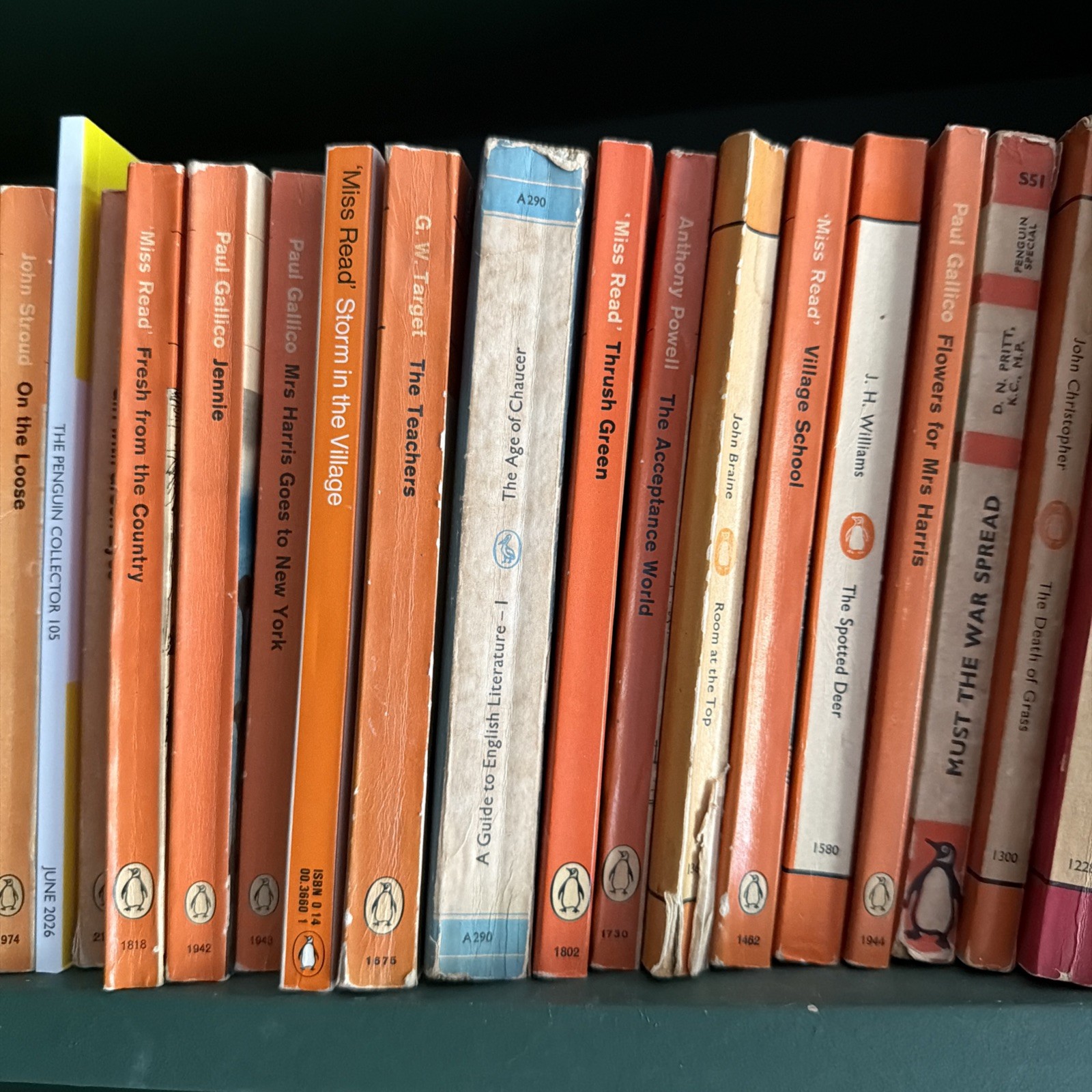 Job Lot 48 Vintage Penguin Paperback Books 1960s, 70s Mixed Titles/Authors