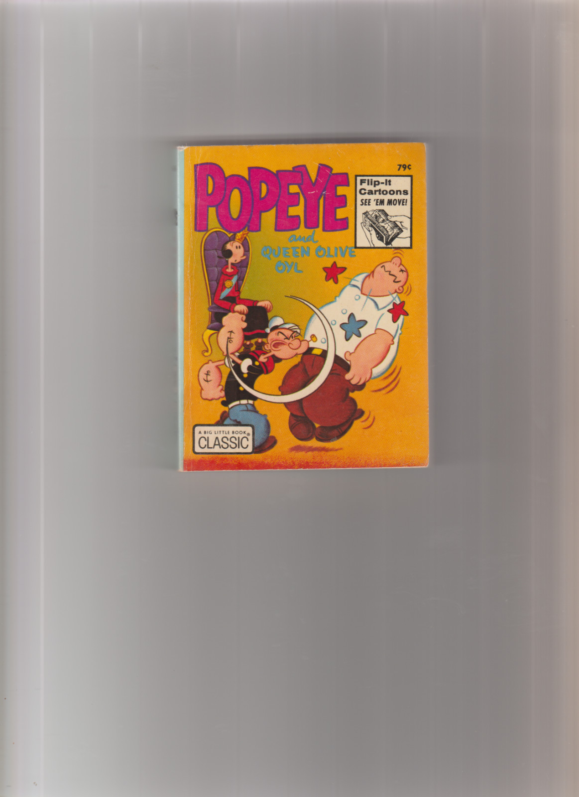 Popeye and Queen Olive Oyl, 1973 Big Little Book