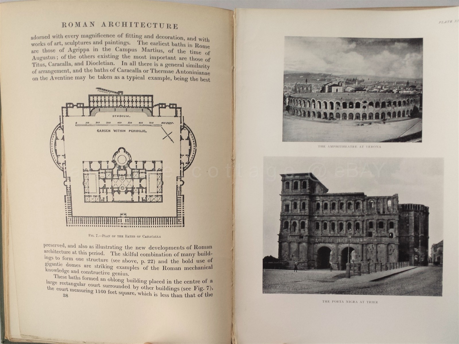 1911 antique ROMAN ART ARCHITECTURE GEM ENGRAVING METAL WORK illustrated walters