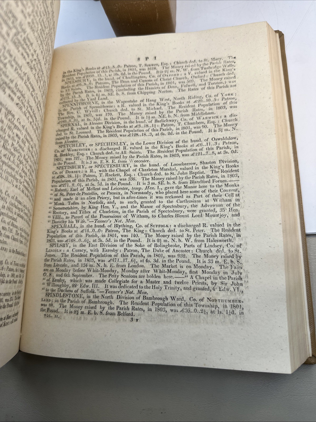 Topographical Dictionary England 1808 2 Vol Set Carlisle Complete (E94)