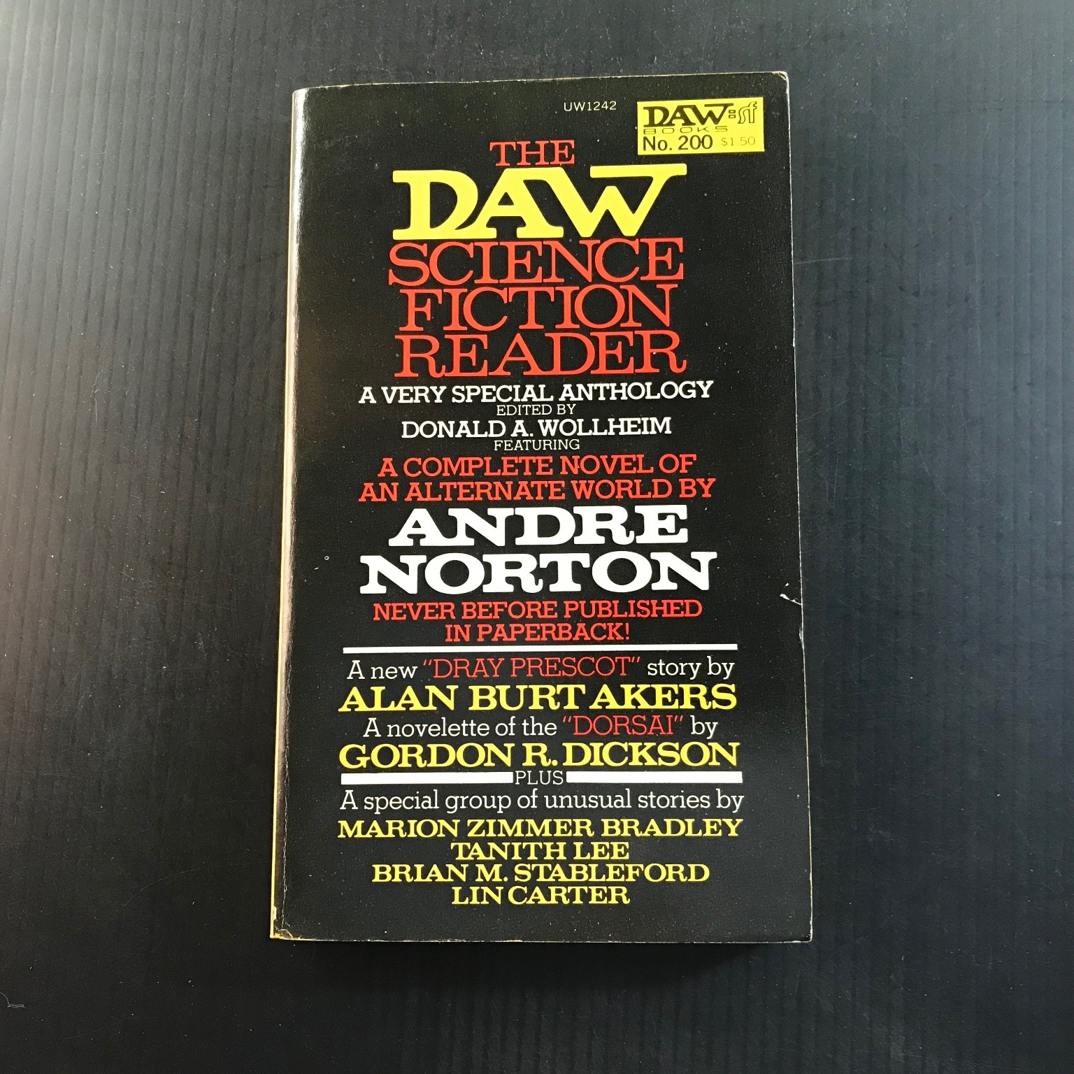 The DAW Science Fiction Reader Donald A. Wollheim 1976 Sci-Fi Anthology