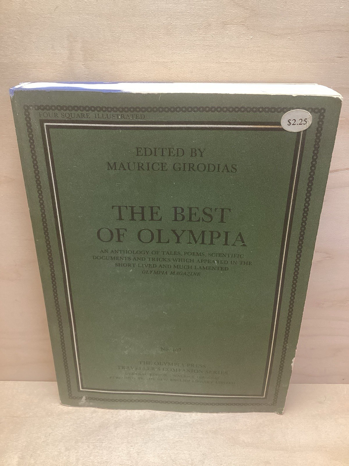 The Best Of Olympia, Edited By: Maurice Girodias, The Olympia Press 1966 PBK