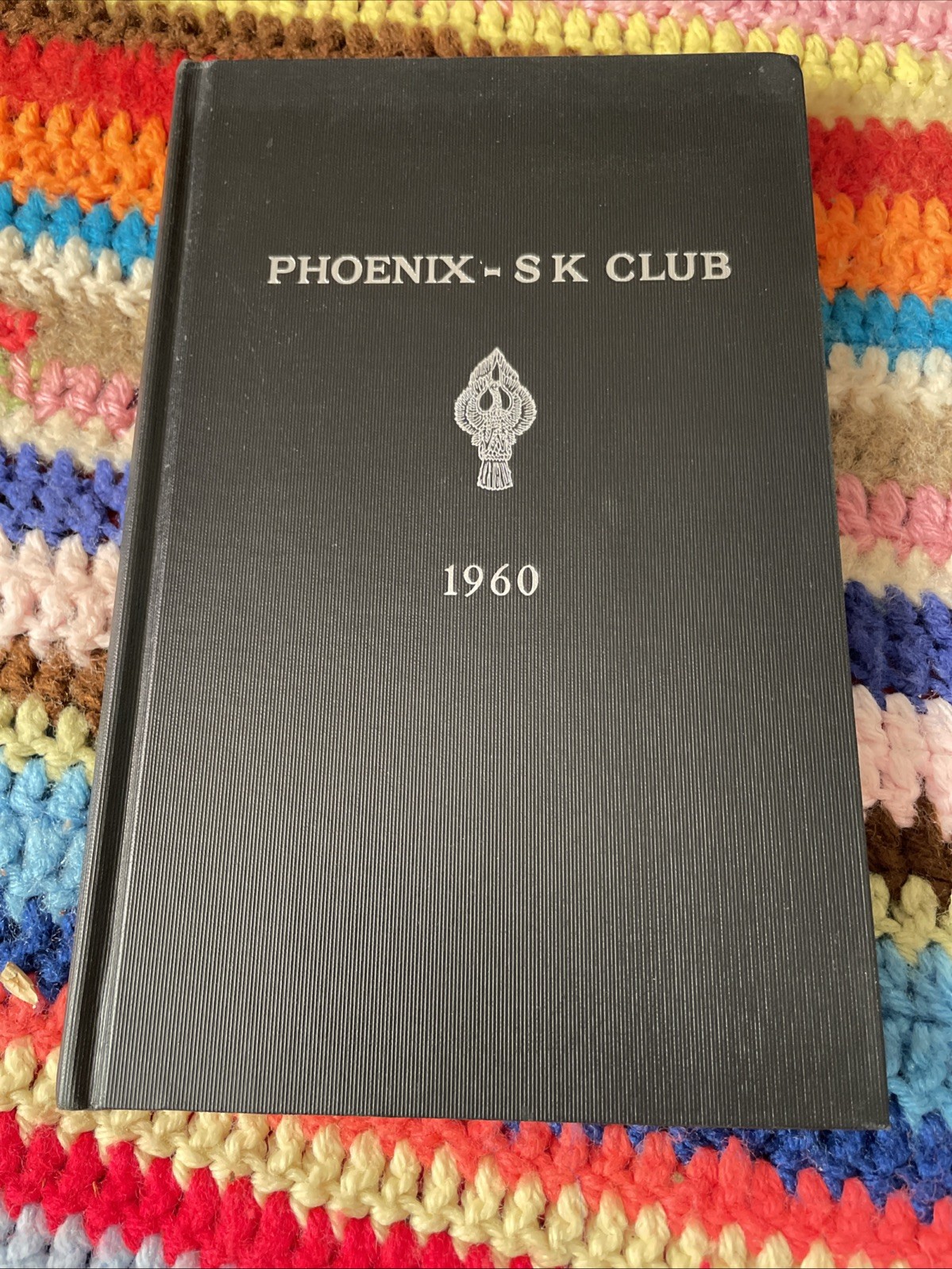 Phoenix SK Club 1960 Harvard Final Club Membership Roster Hardcover 1600 Copies