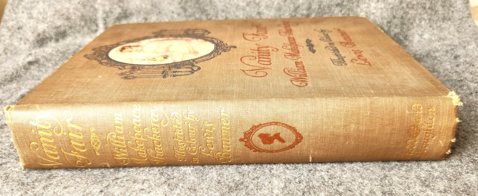 1913 Vanity Fair William Thackeray Hodder /Stoughton Color Plates Lewis Baumer