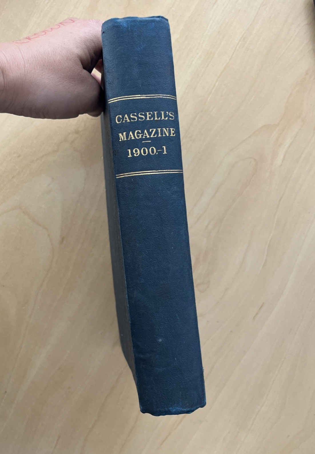 ‚Cassell’s Magazine‘ Illustrated Dec 1900 – May 1901 Vol 1. Original Hardbound.