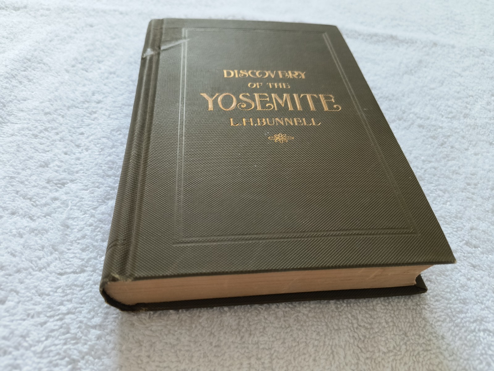 Discovery of the Yosemite L.H. Bunnell Illustrated Vintage With Map U.S. History