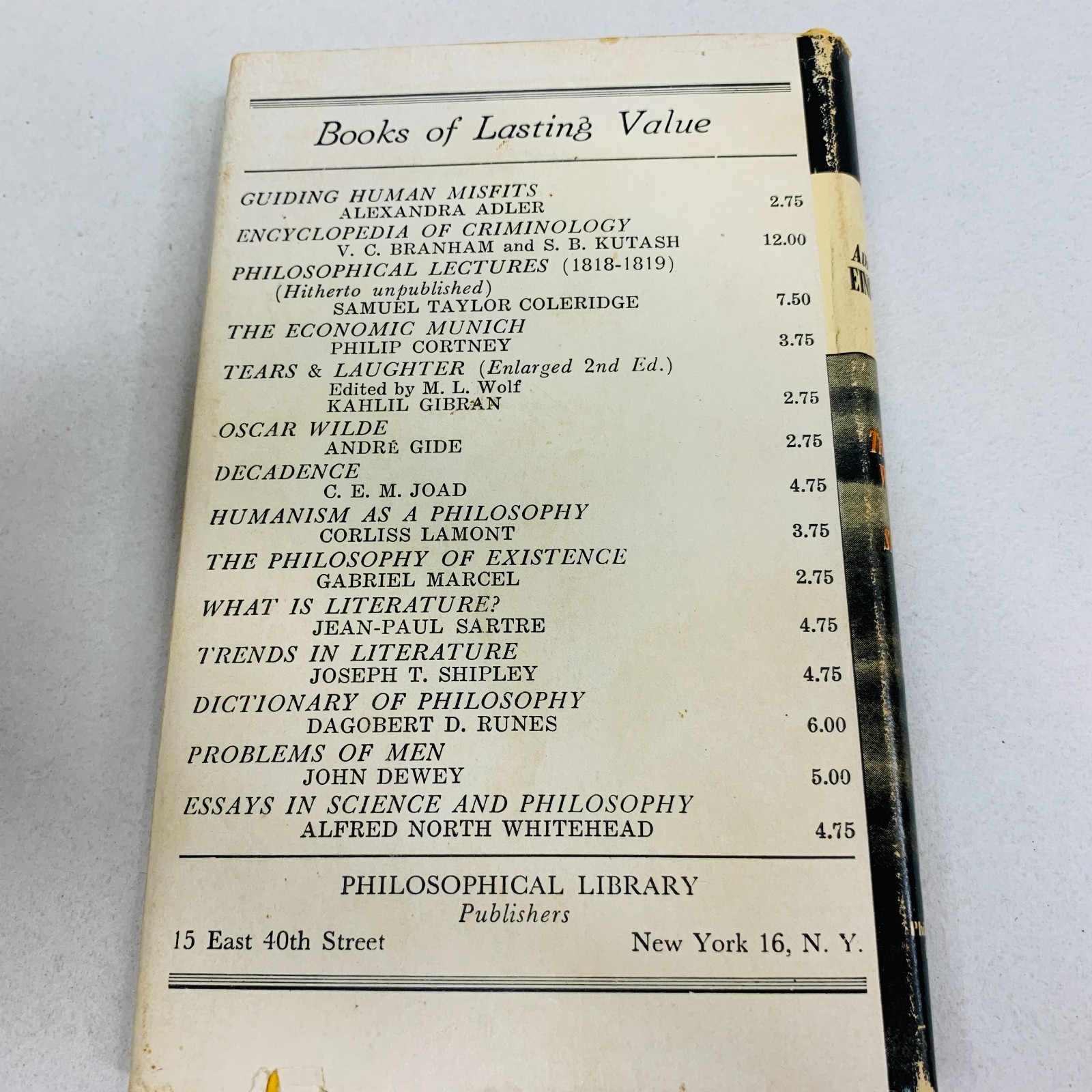 The World As I See It by Albert Einstein 1949 New Abridged Ed HC Vintage Book