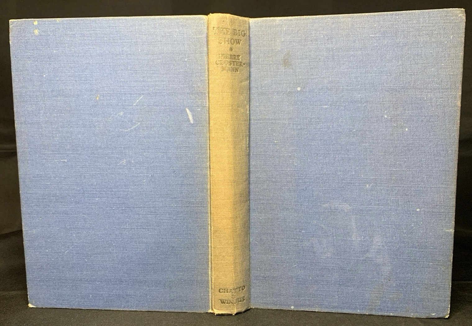 Pierre Clostermann THE BIG SHOW HB DJ 1951 2nd print WW2 RAF French Pilot Ace