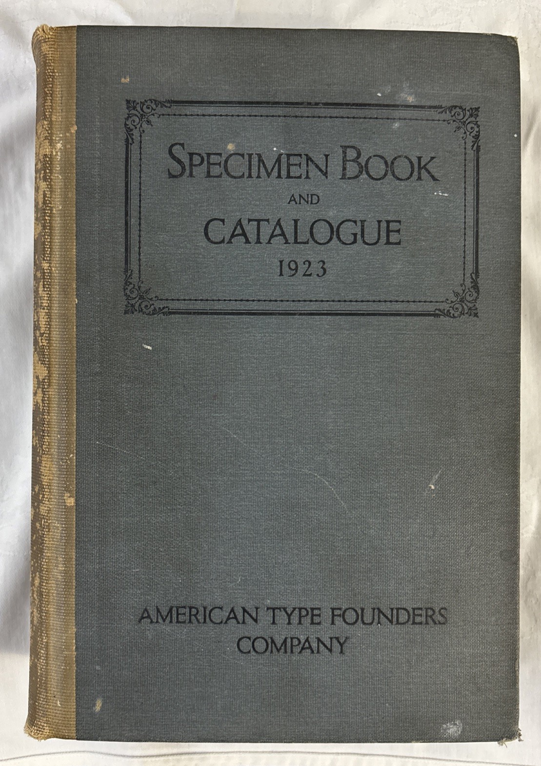 Specimen Book & Catalogue, 1923, American Type Founders Company (ATF)