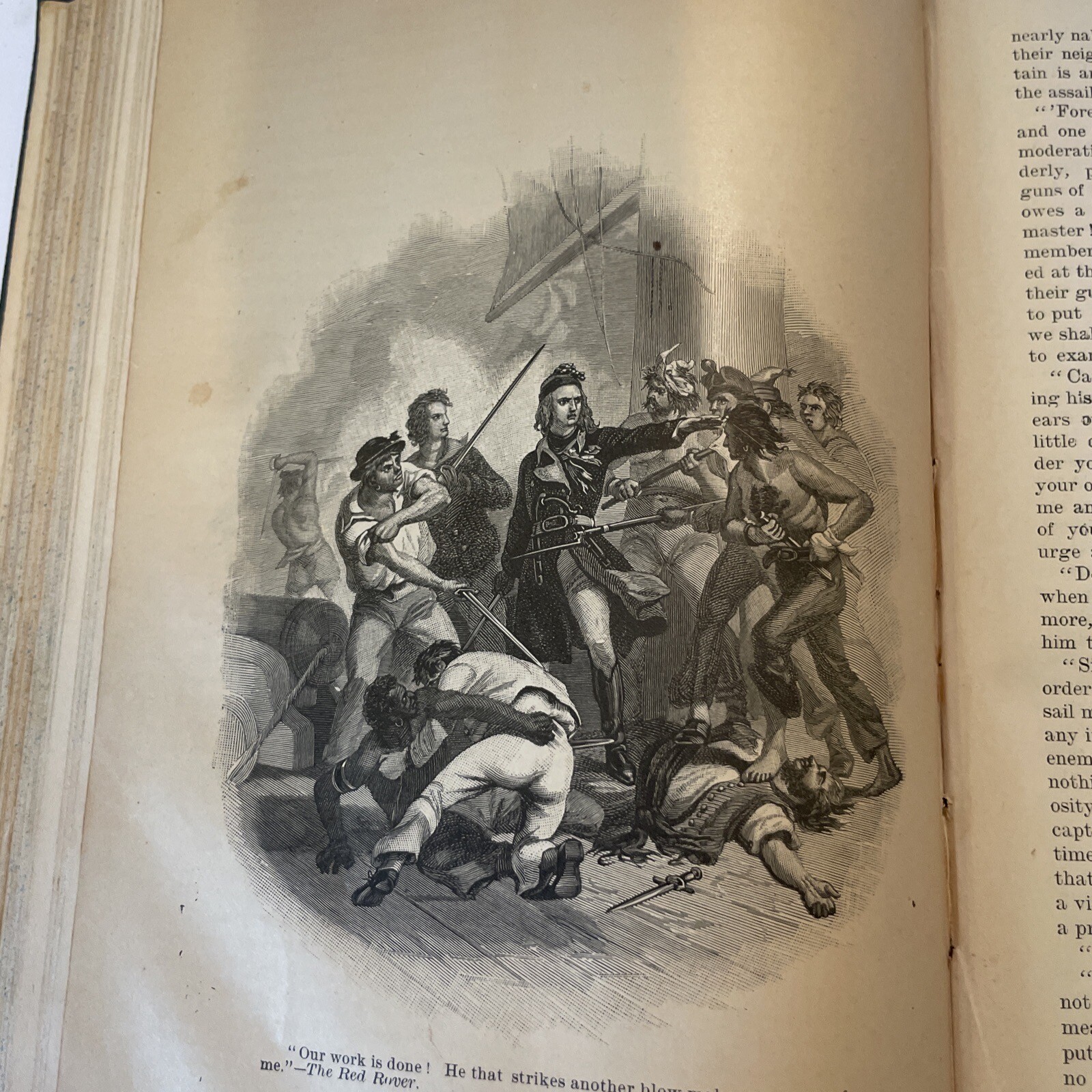 Works Of J. Fenimore Cooper Volume 3 Hardcover 1893 P. F. Collier Vintage Rare