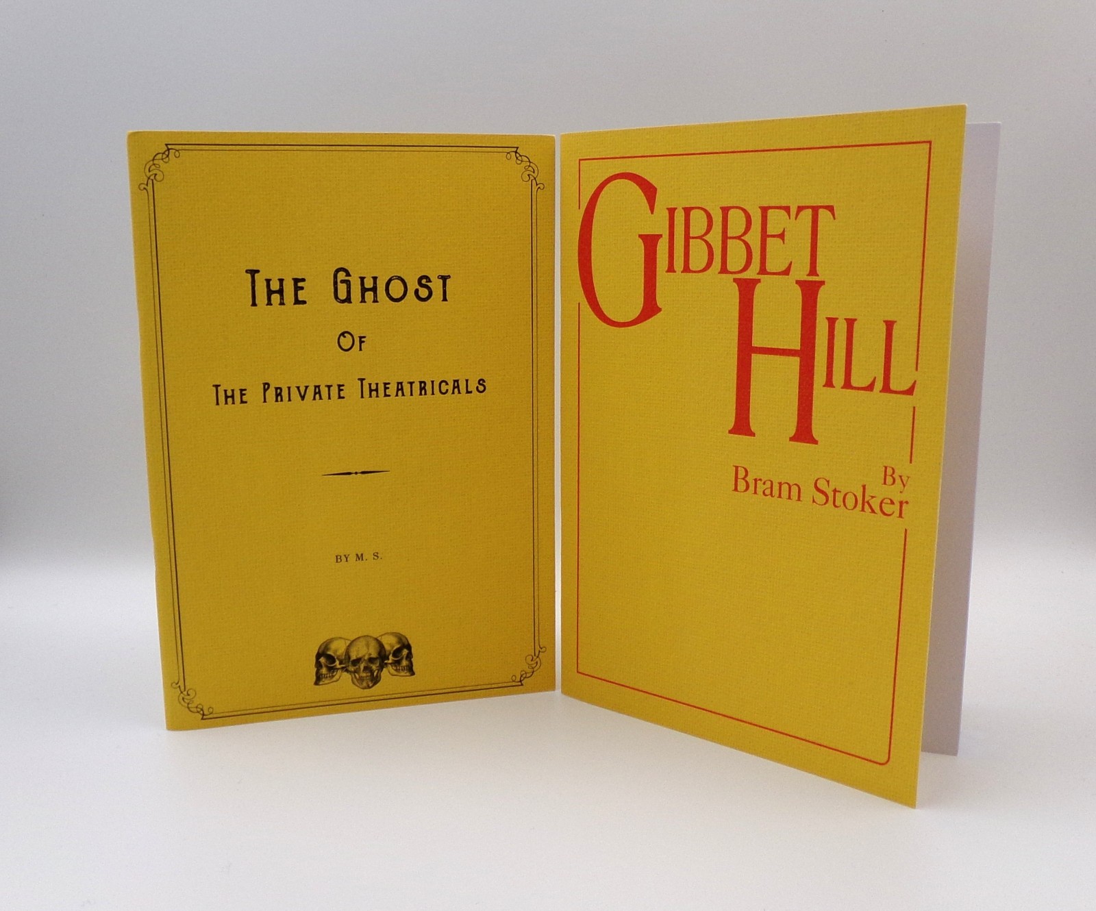 Mary Shelley and Bram Stoker. Limited edition short stories. Fine copies.