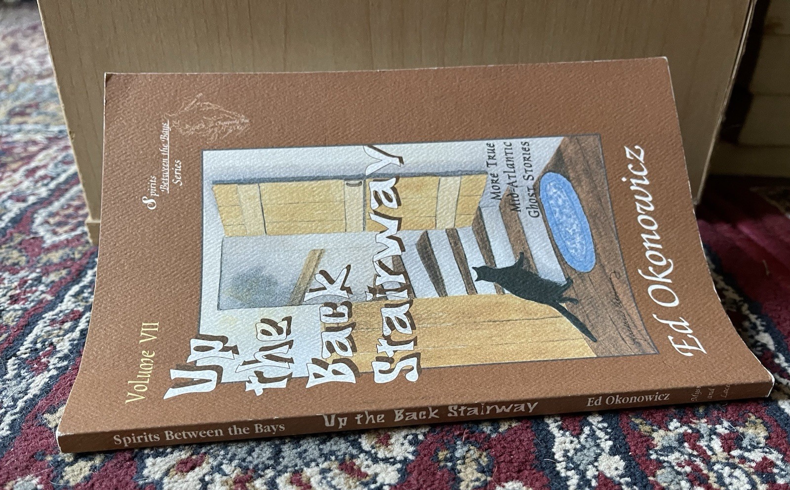 SIGNED Vintage Eastern Shore Ghost Stories: Up The Back Stairway by Ed Okonowicz