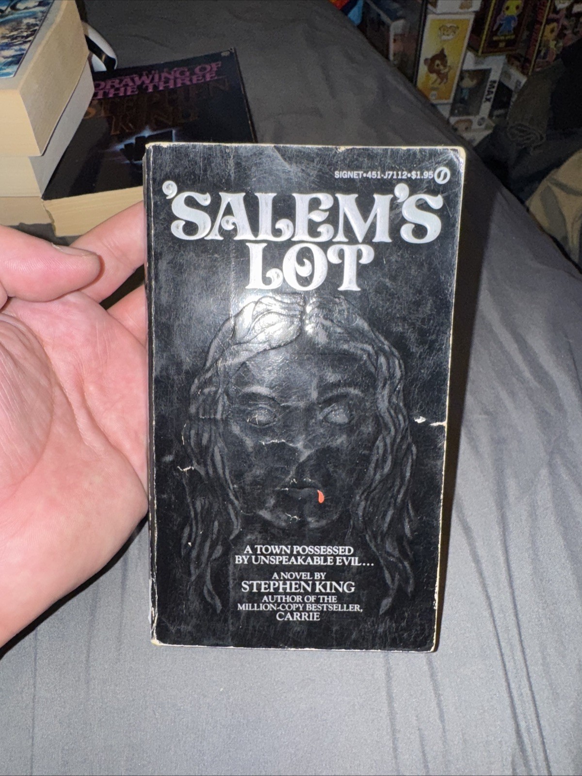 Salem’s Lot by Stephen King (1976, first Signet printing, paperback)