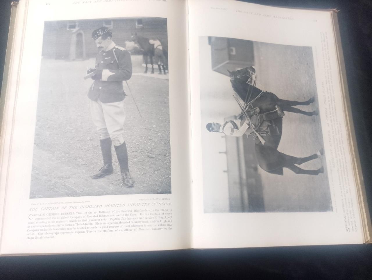 NAVY & ARMY ILLUSTRATED Vol. I 1895-6 miliary history magazine British Empire