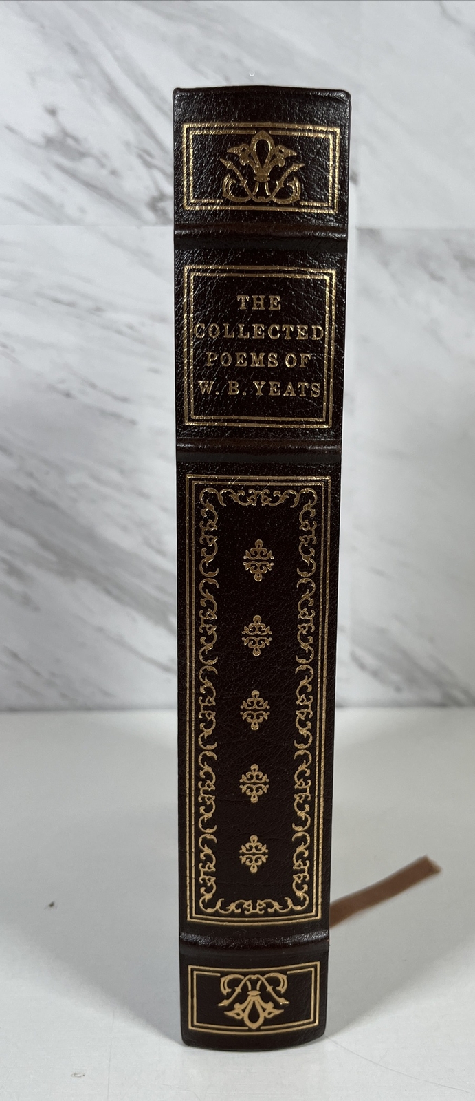 1979 The Collected Poems of W.B. Yeats Franklin Library Hardcover 1/4 Leather