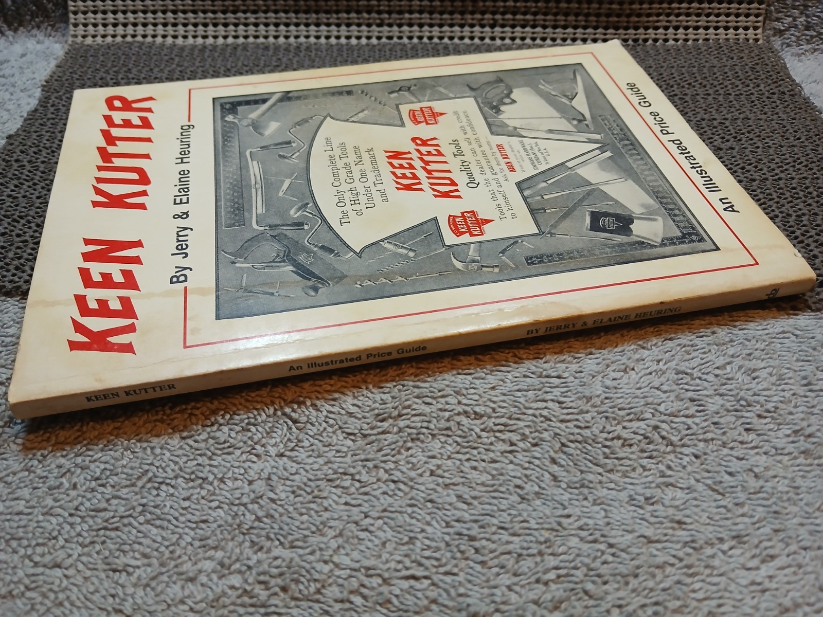 KEEN KUTTER*QUALITY TOOLS* COPYRIGHT 1984*PRICE GUIDE*SOFTBACK BOOK*SP*ID*SAI