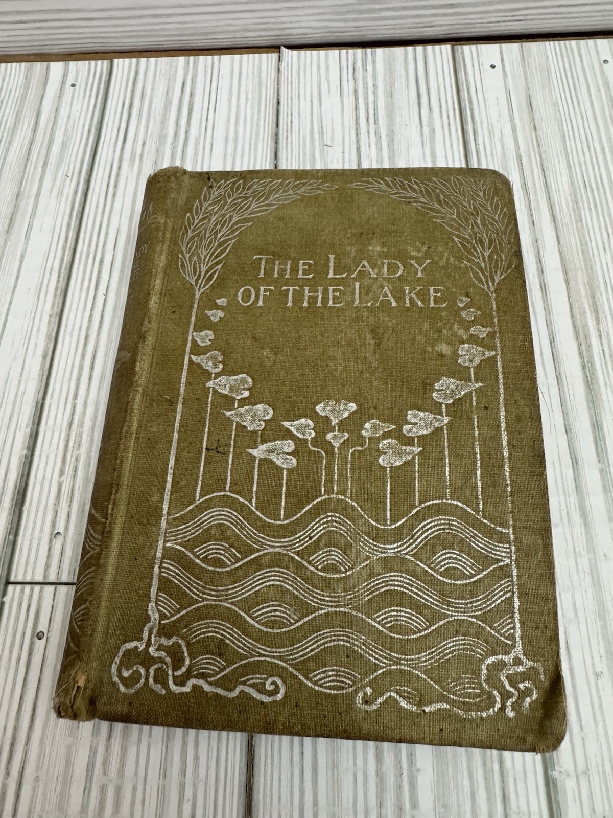 The Lady of the Lake Sir Walter Scott Antique HC Victorian Era