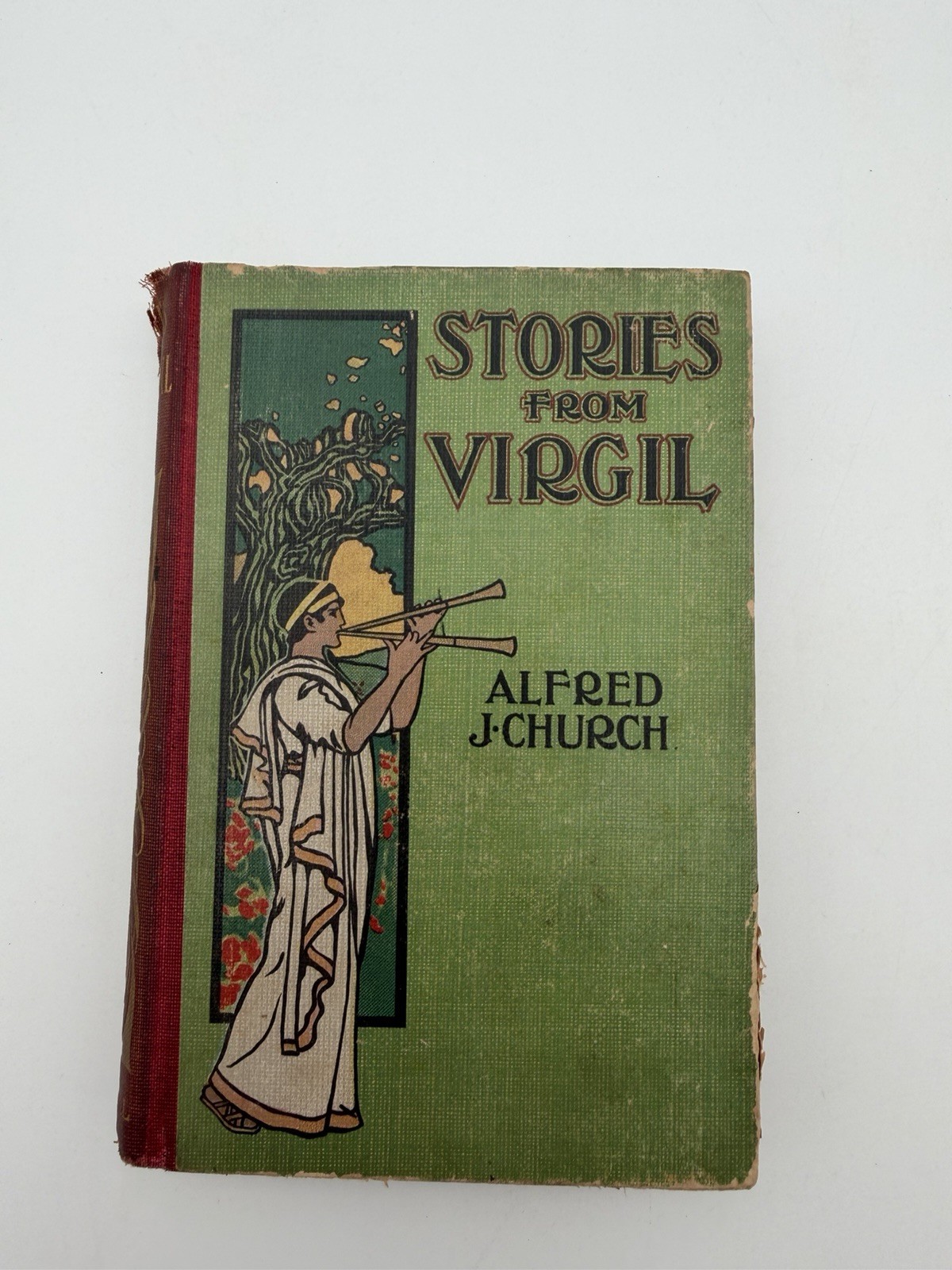 Stories From Virgil 1901 Alfred J Church HC Illustrated Antique Book