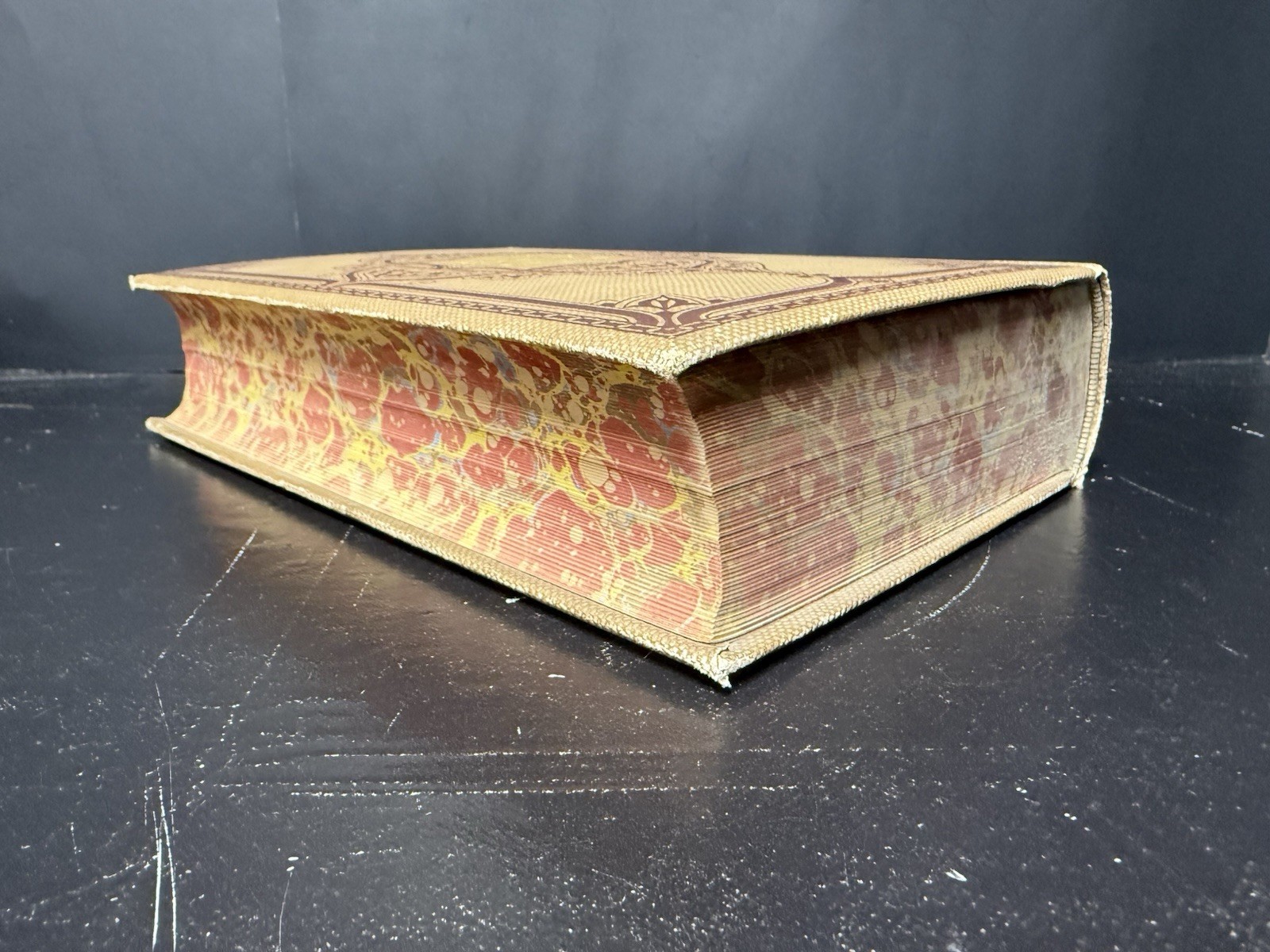 The Students‘ Bible Commentary Illustrated Color Map 1908 HC
