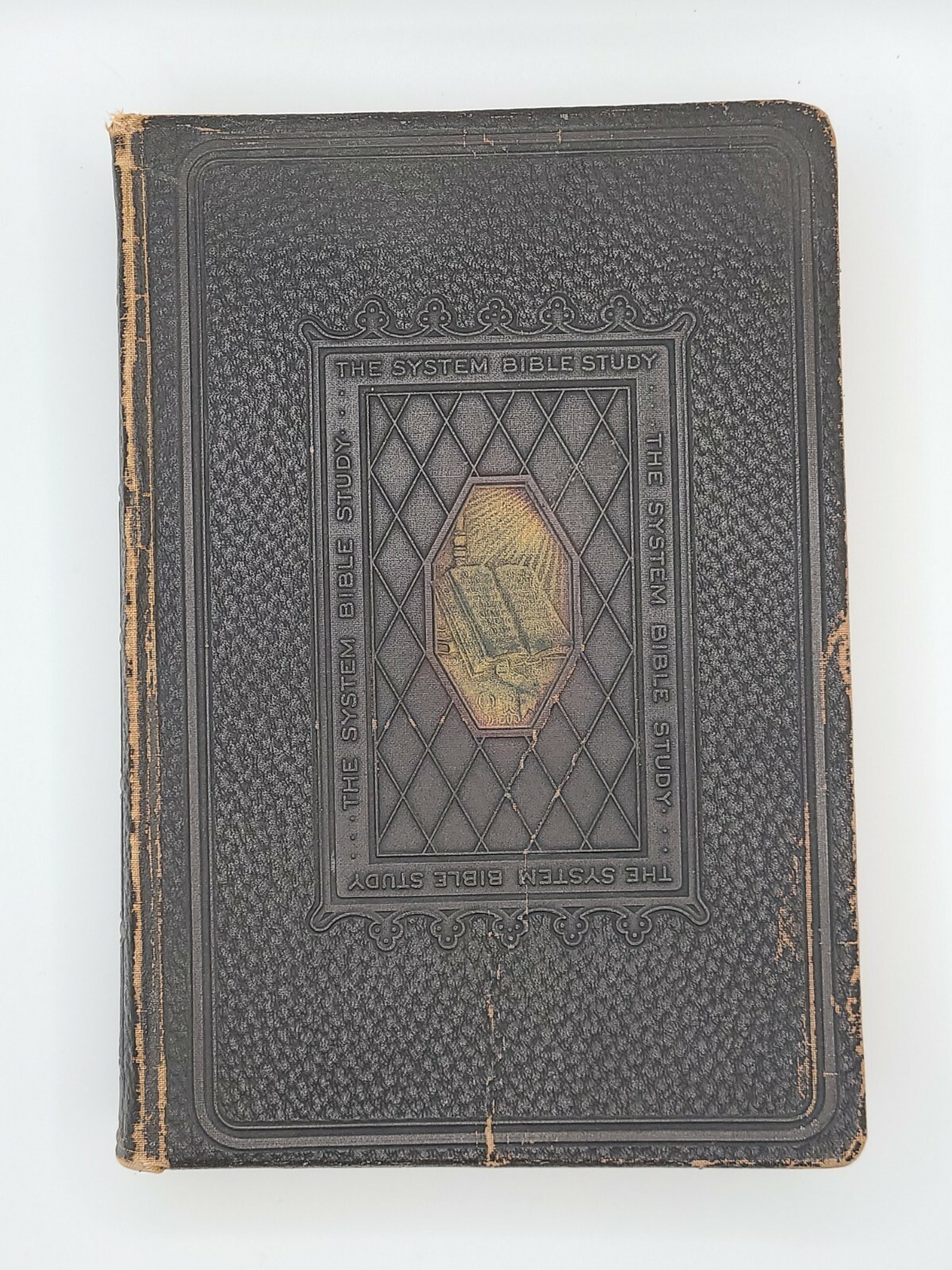 The System Bible Study Revised And Enlarged Edition Of 1933 leather Dark Brown