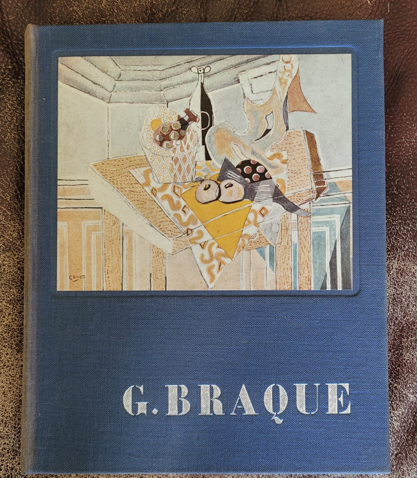 G. BRAQUE par Maurice Gieure – 1956 Hardcover with Slip Case