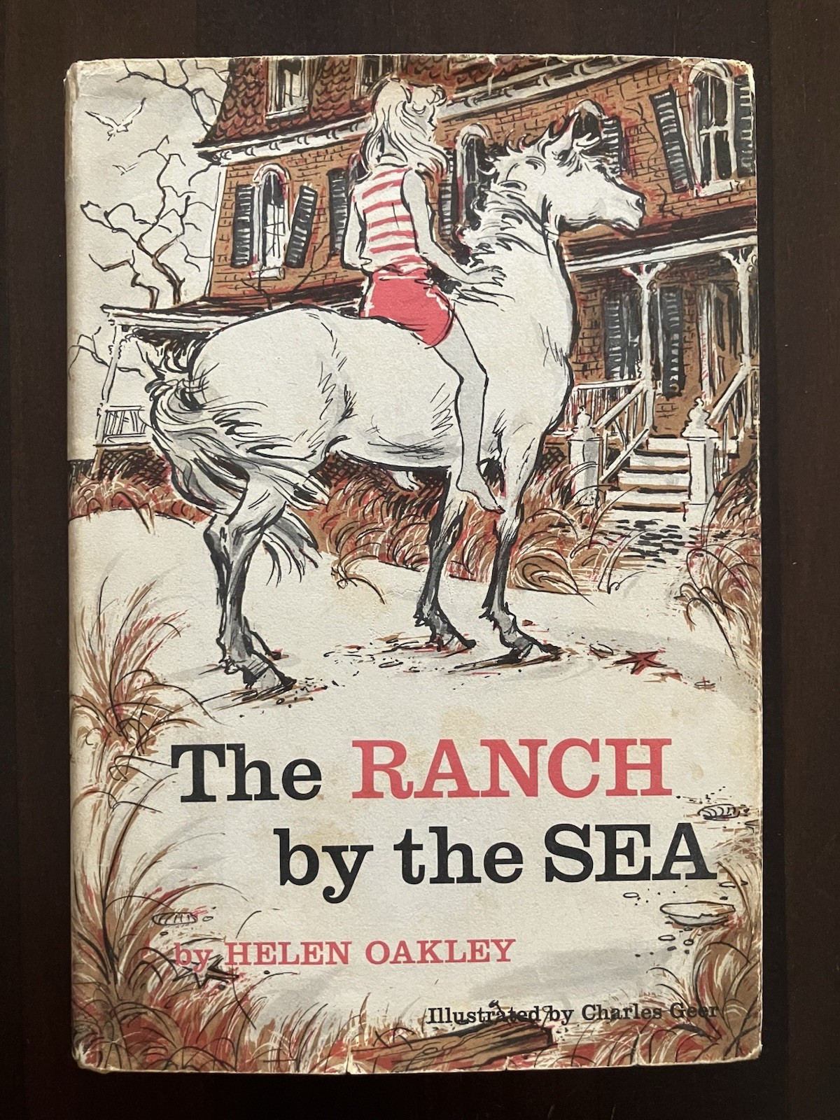 Helen Oakley/The Ranch by the Sea/HBDJ/First Edition/Charles Geer/HTF!