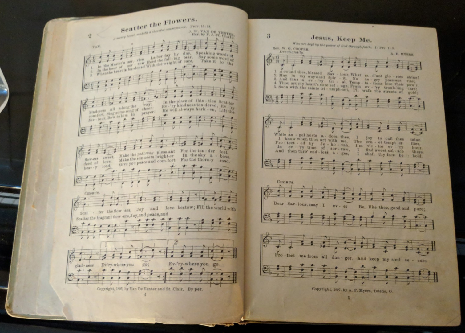 Antique Gospel Hymnal Lot 1876-1919 Gospel Hymns No.2 Seed Sower Kingdom Songs