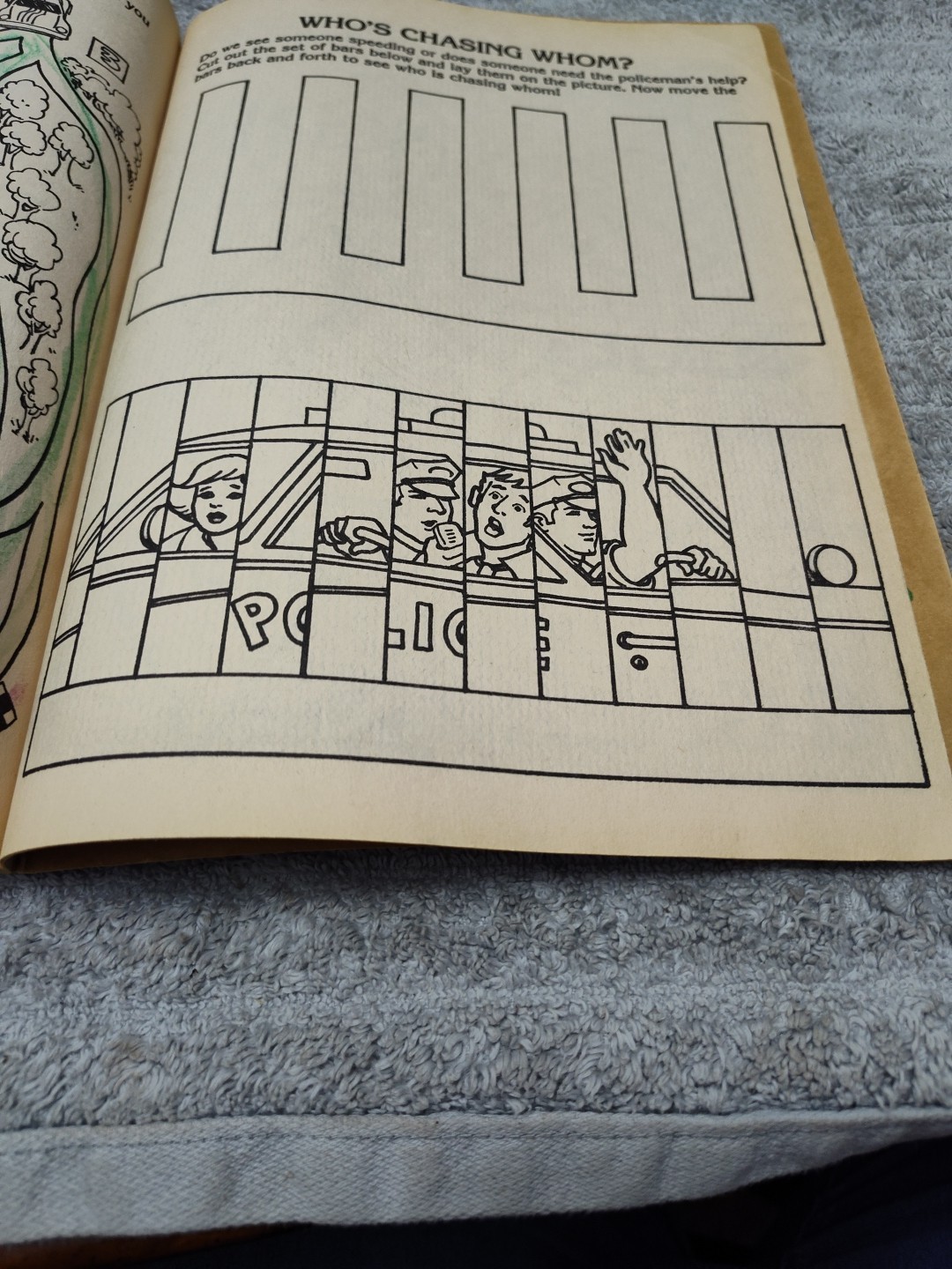 HOT WHEELS Coloring Activity Book (Golden) Vintage 1983 – Mattel