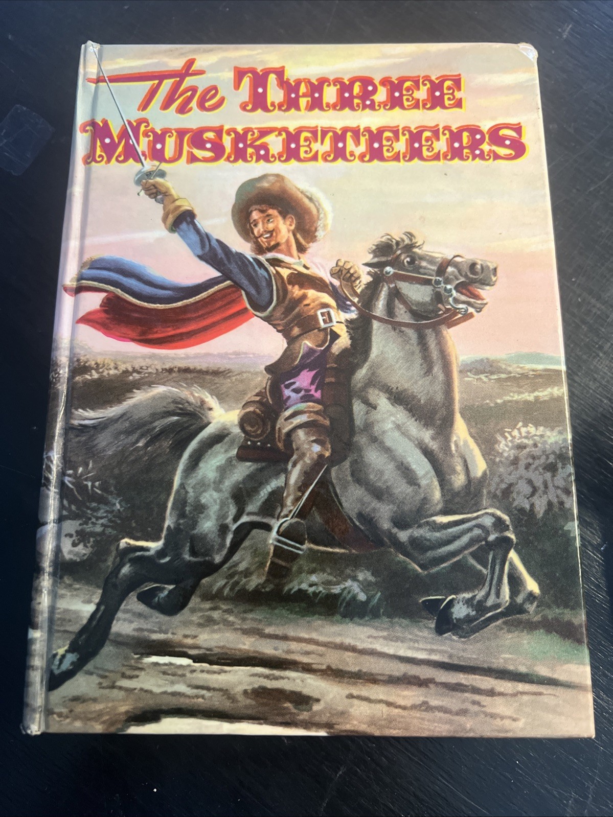 The Three Musketeers By Alexandre Dumas Whitman 1956 Glossy Hardcover