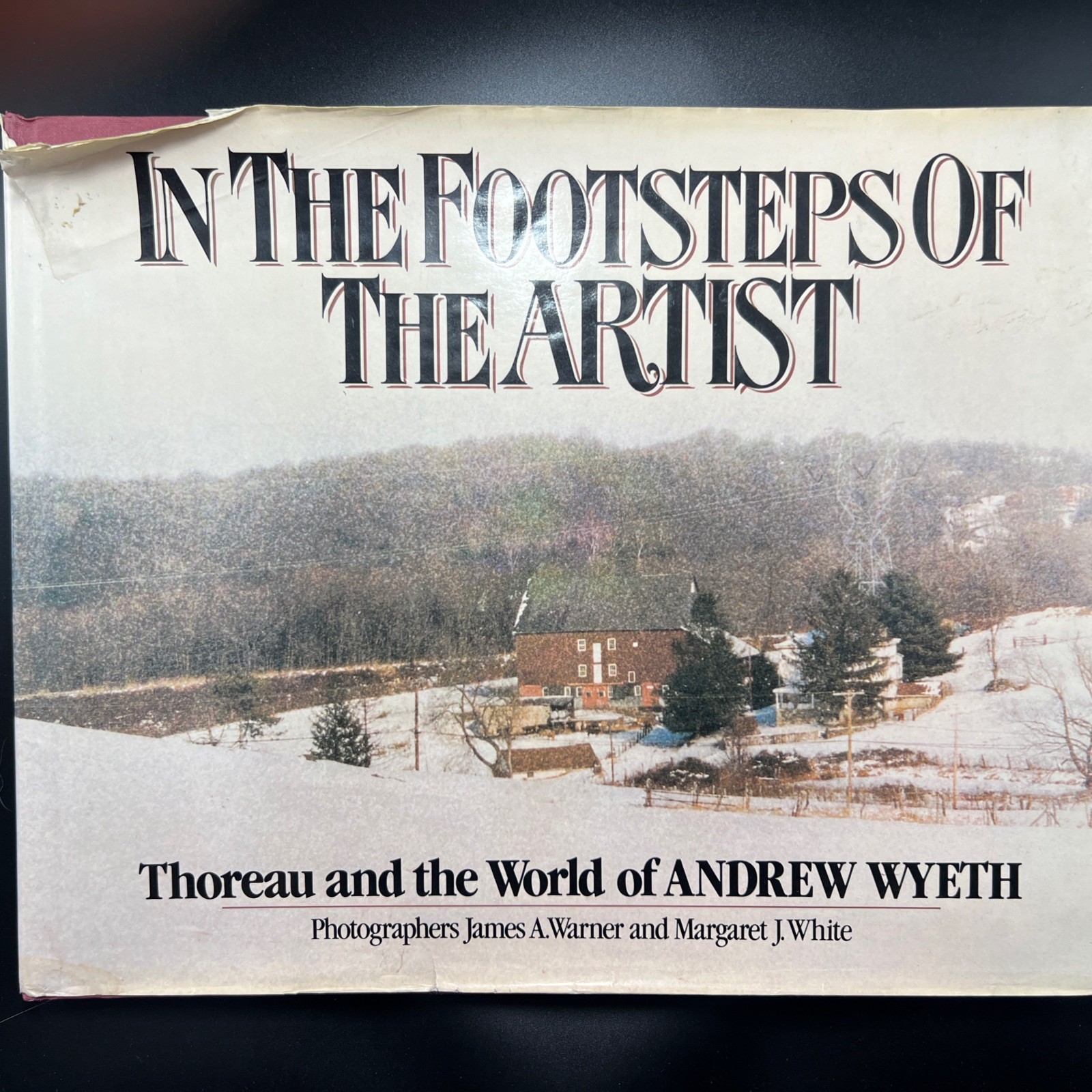 In the Footsteps of the Artist by James A. Warner (First Edition)