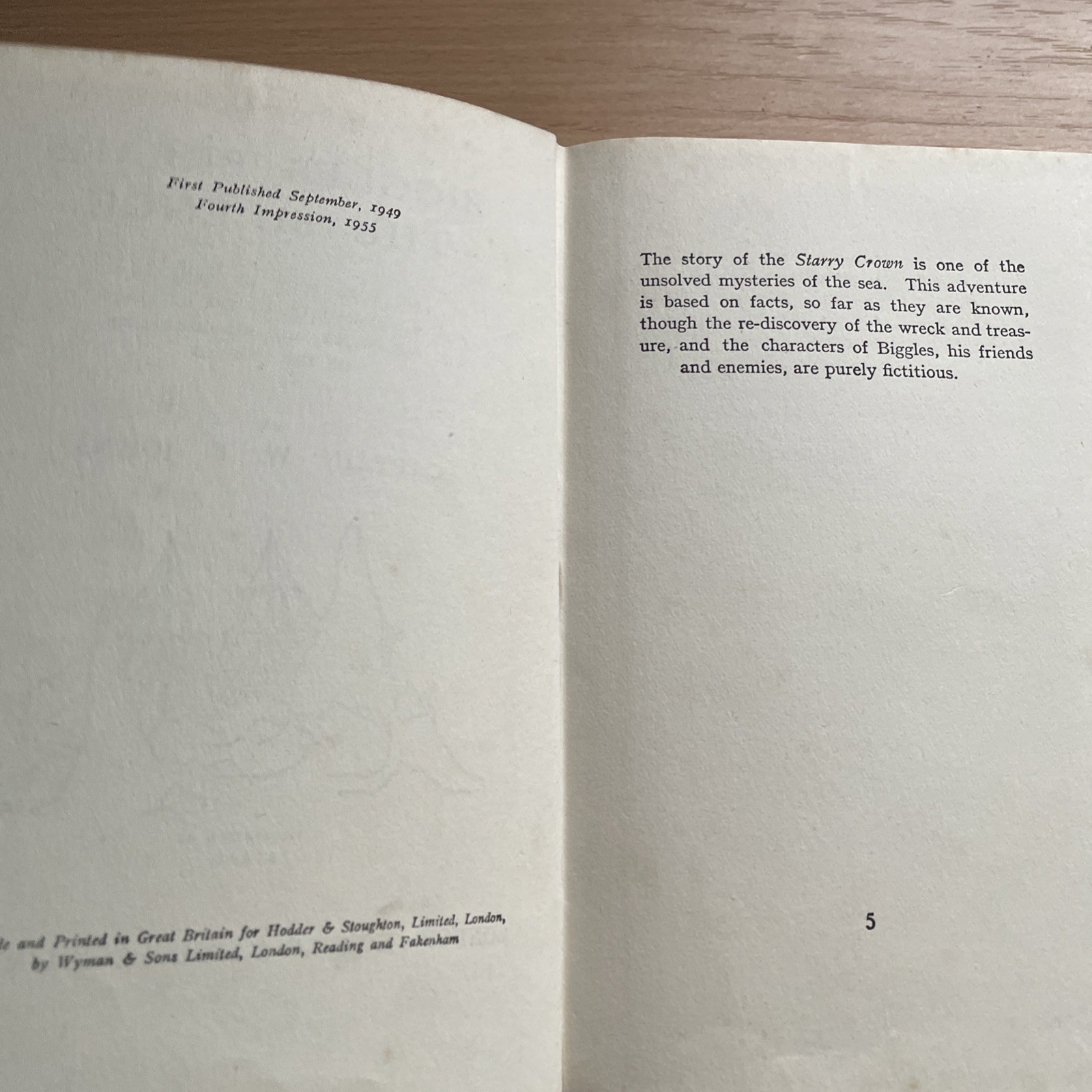 Biggles Breaks The Silence W E Johns Vintage 1955 Hardback Illustrated Good