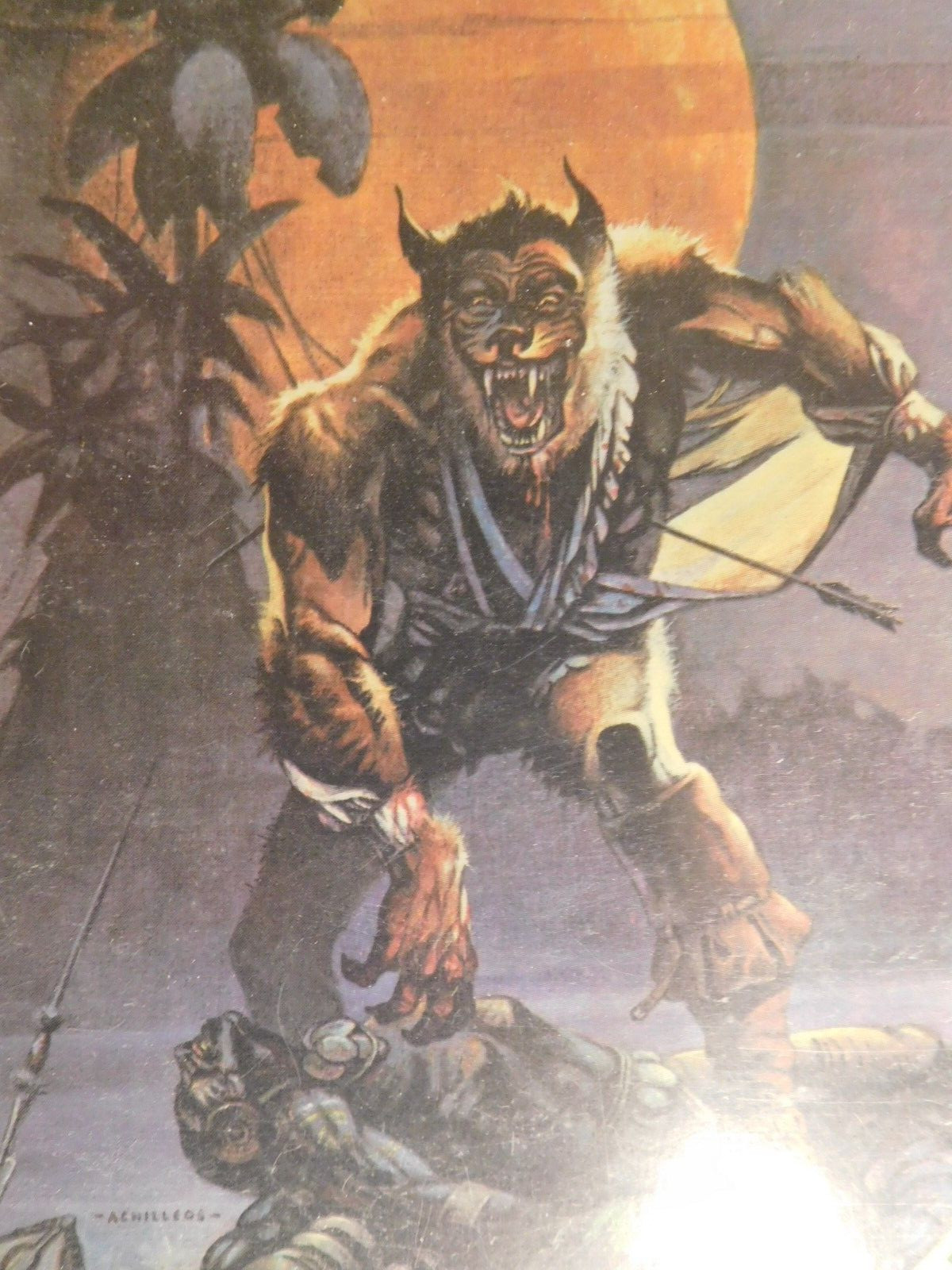 Vintage 1976 Skull-Face Fantasy Sci-Fi Book By: Robert Howard