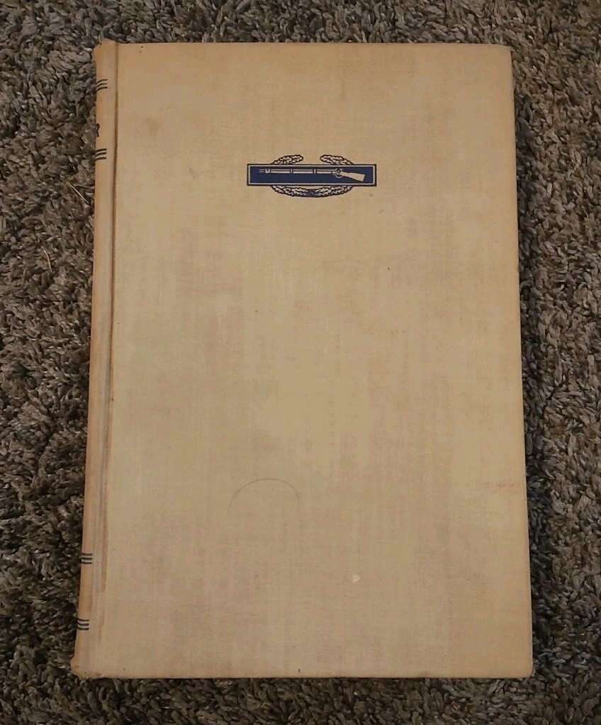 COMPANY COMMANDER by Charles B. MacDonald/1st Ed/HC/Military/WWII 1939-45
